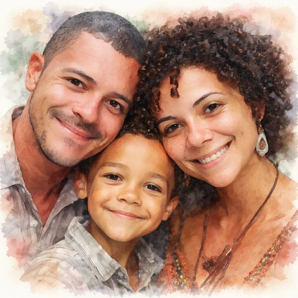 Family Portrait Collection example