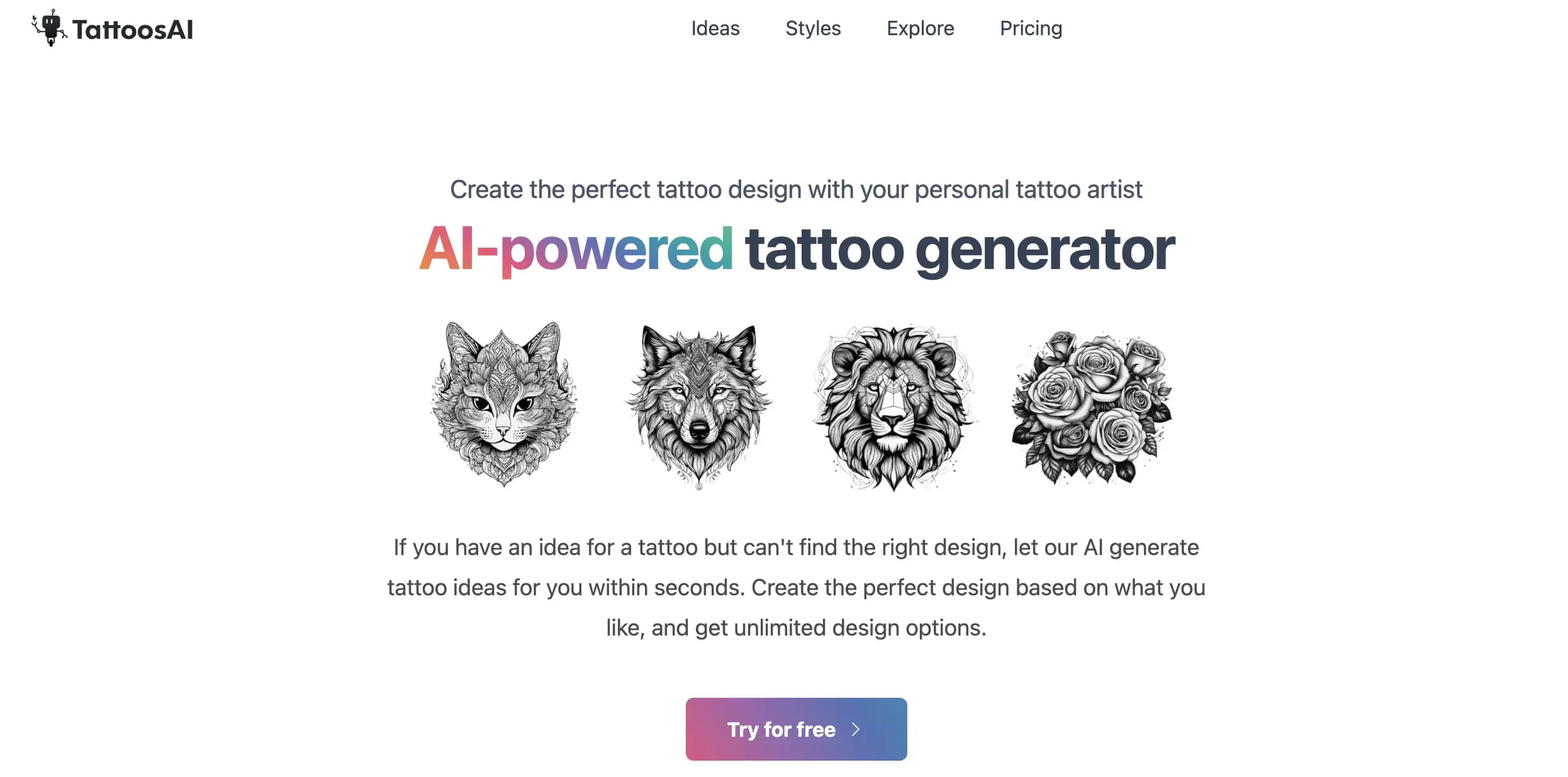 TattoosAI screenshot