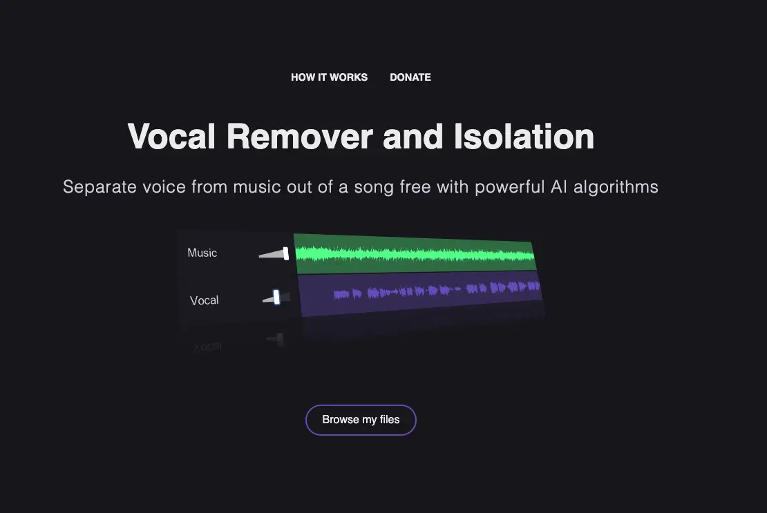 Vocal Remover screenshot