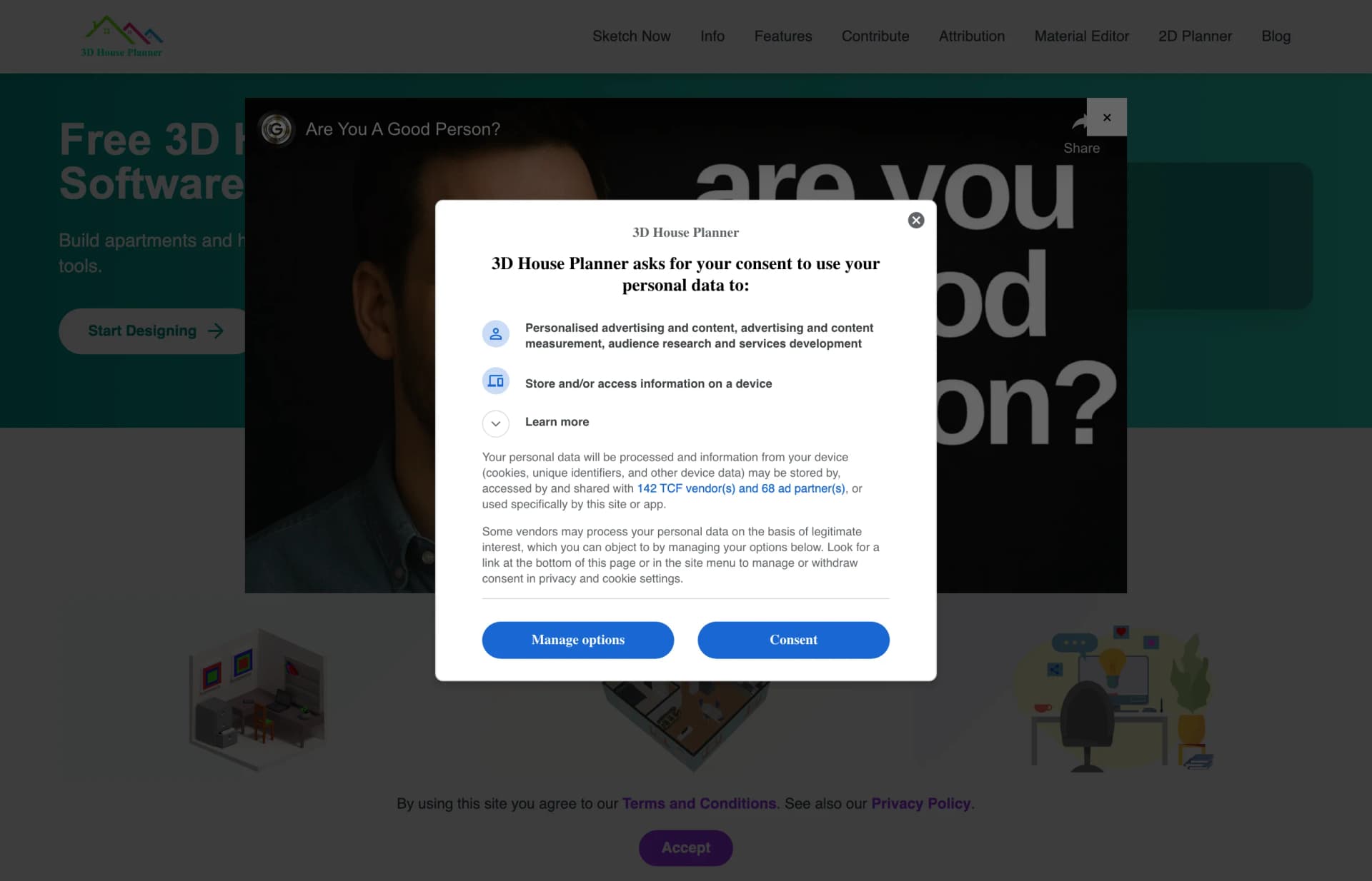 3D House Planner screenshot