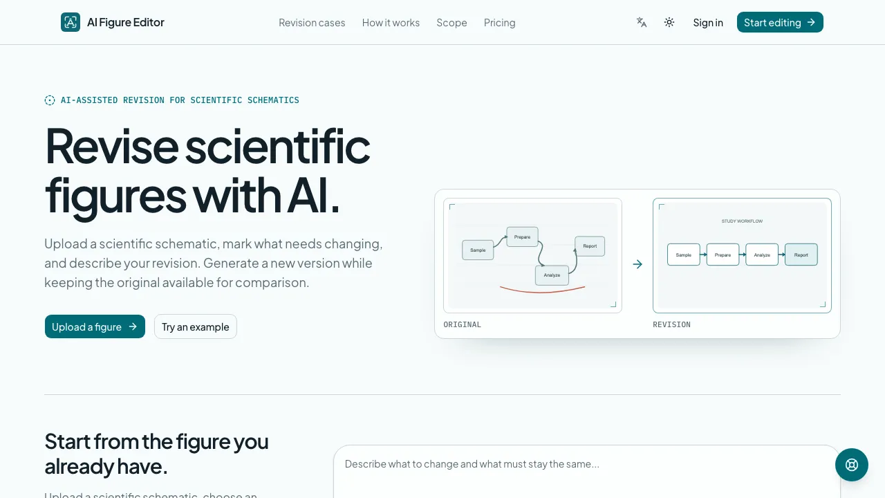 AI Figure Editor screenshot