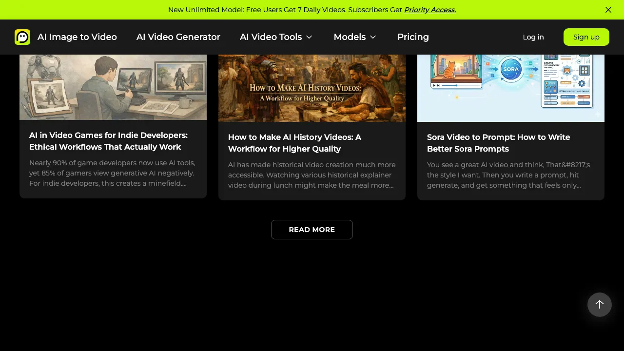 AI Image to Video screenshot