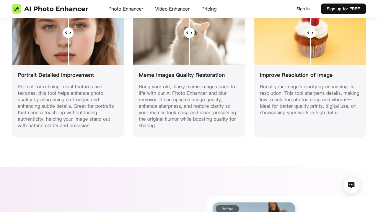AI Photo Enhancer screenshot