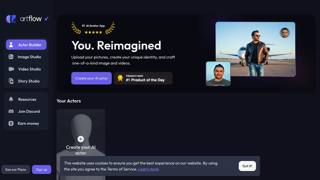 Actor Builder screenshot