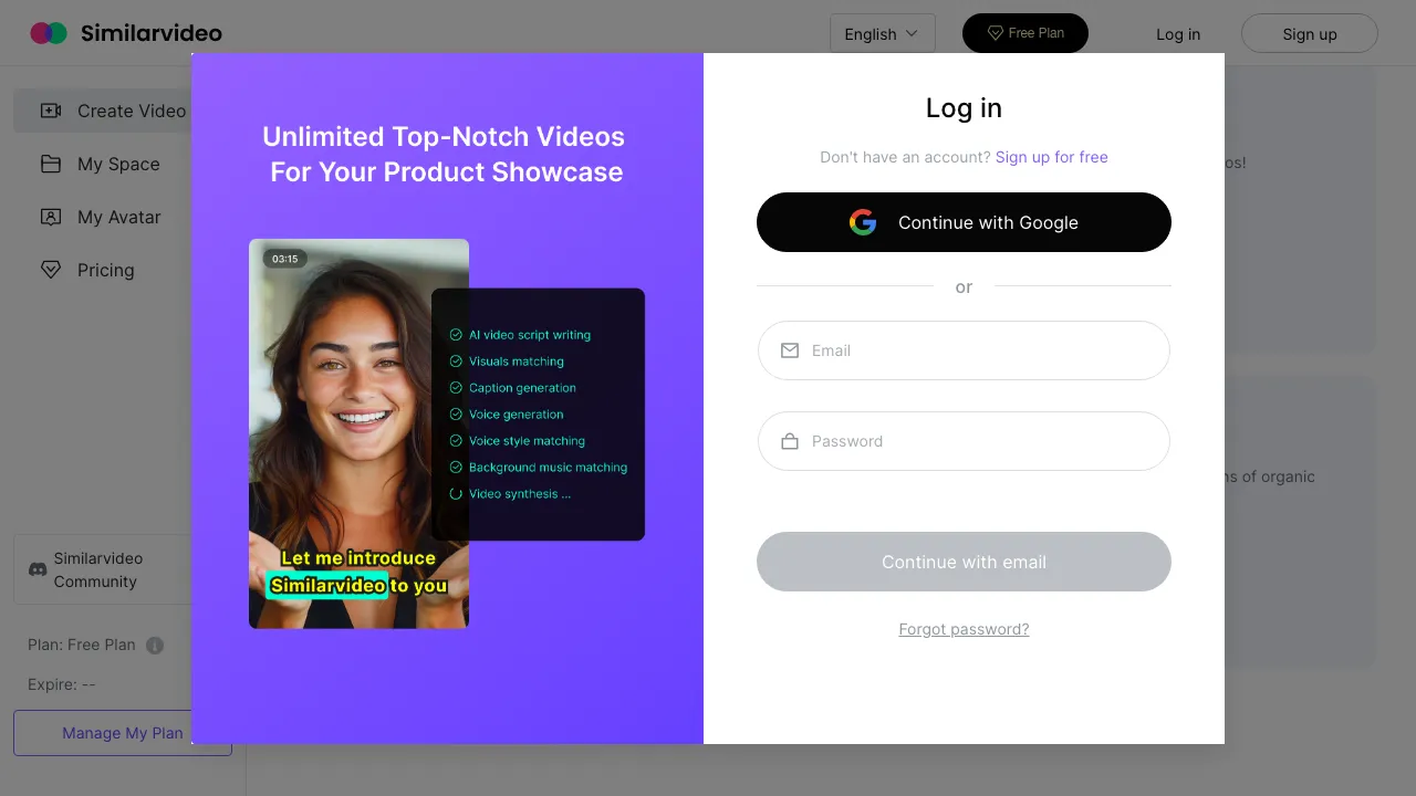 Similar Video screenshot