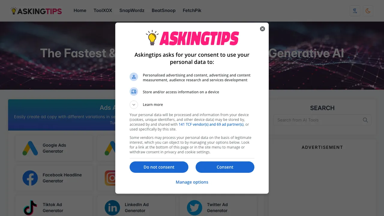AskingTips screenshot