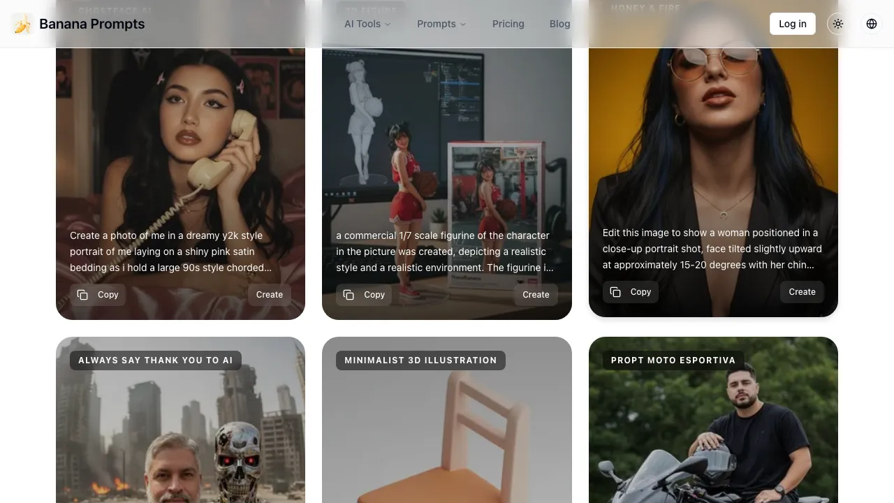 Banana Prompts screenshot