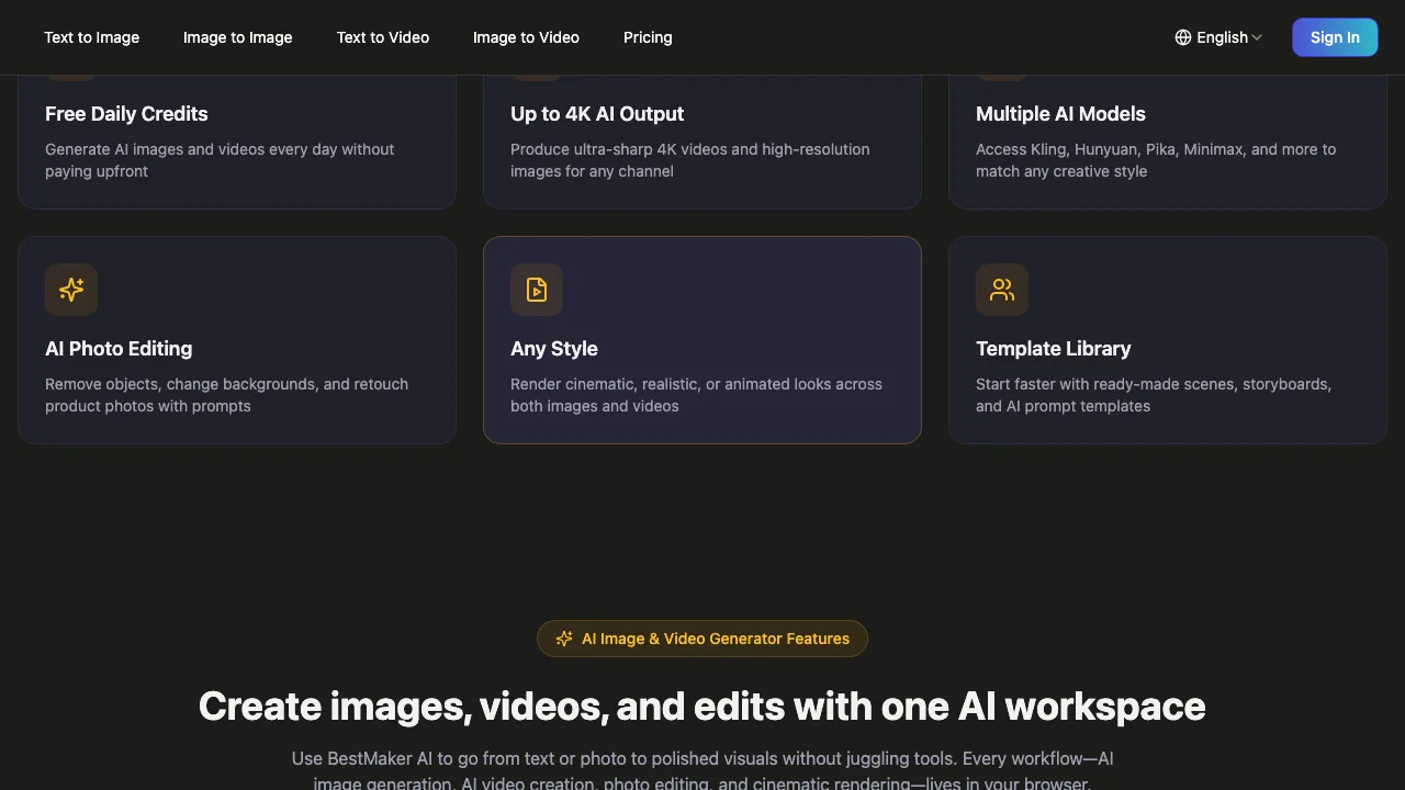 BestMaker AI screenshot
