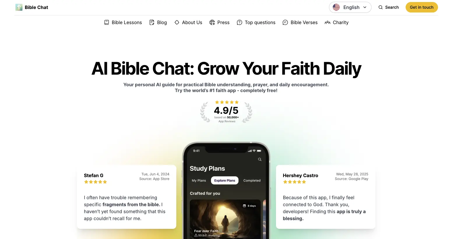 Bible Chat screenshot