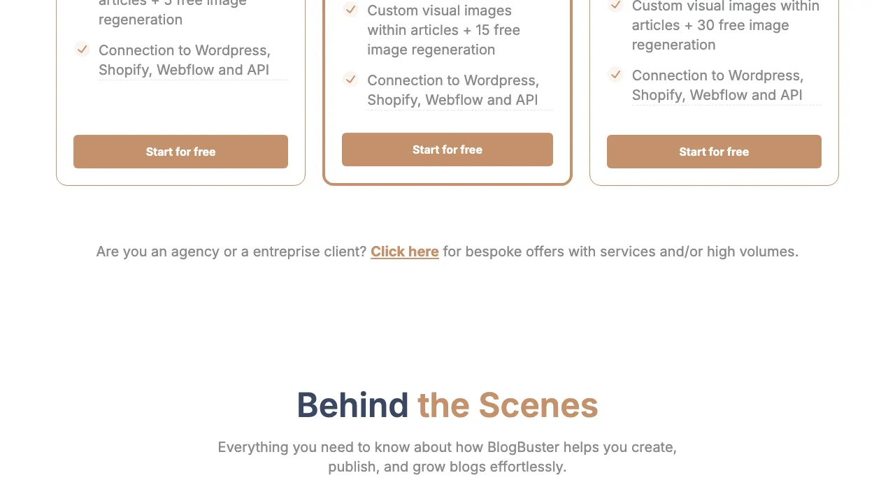 BlogBuster screenshot