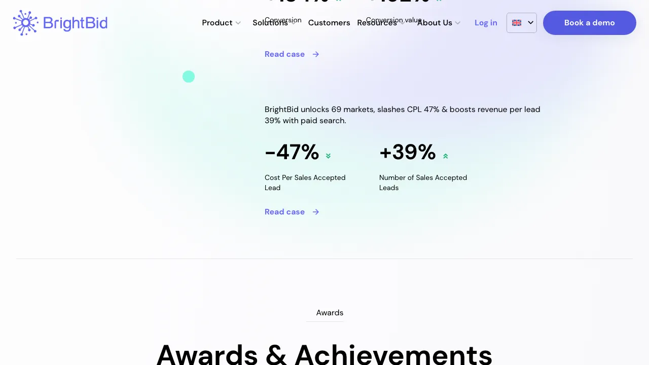 BrightBid screenshot