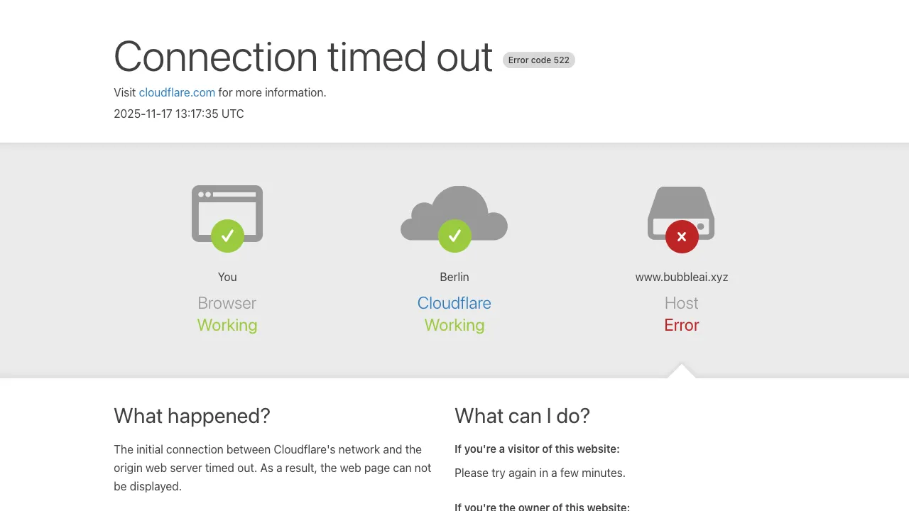 Bubble AI screenshot