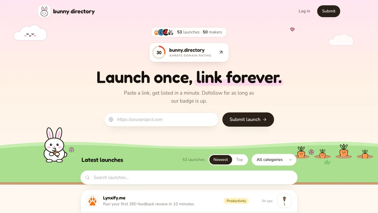 Bunny Directory screenshot
