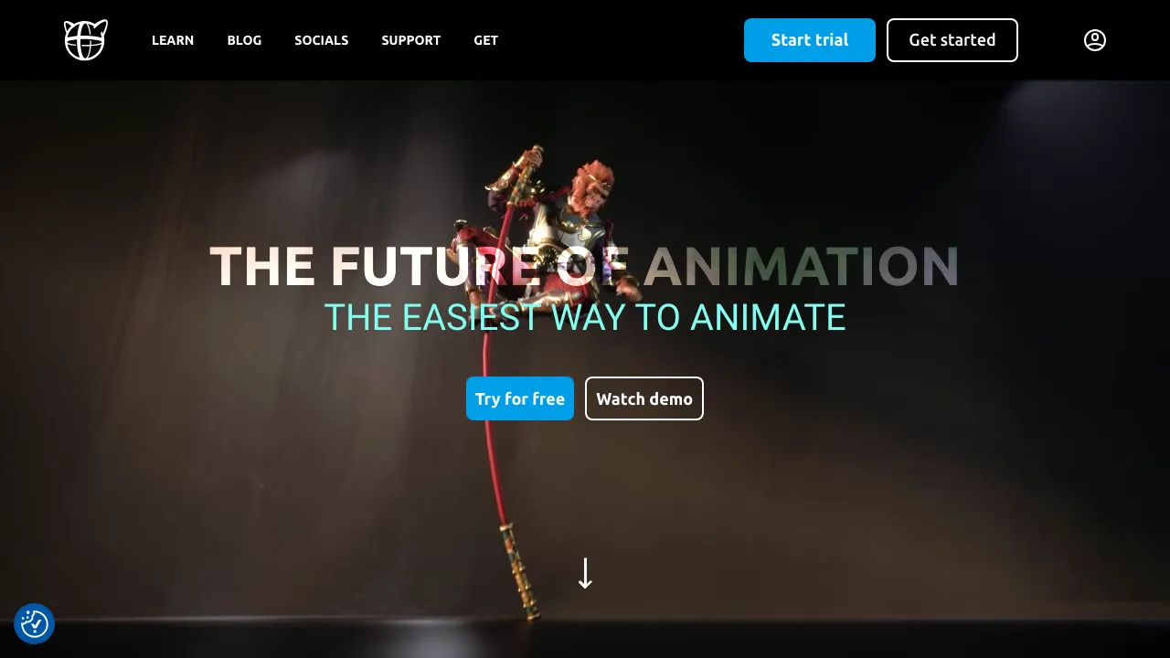 Cascadeur screenshot