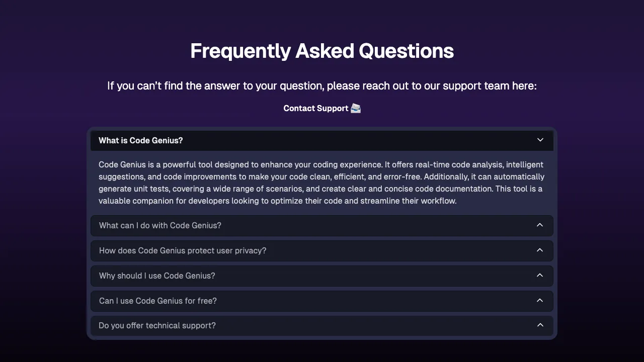 Code Genius screenshot