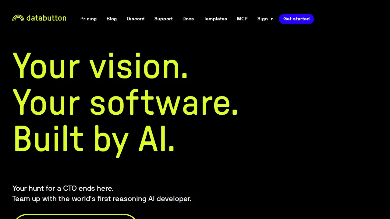 Databutton screenshot
