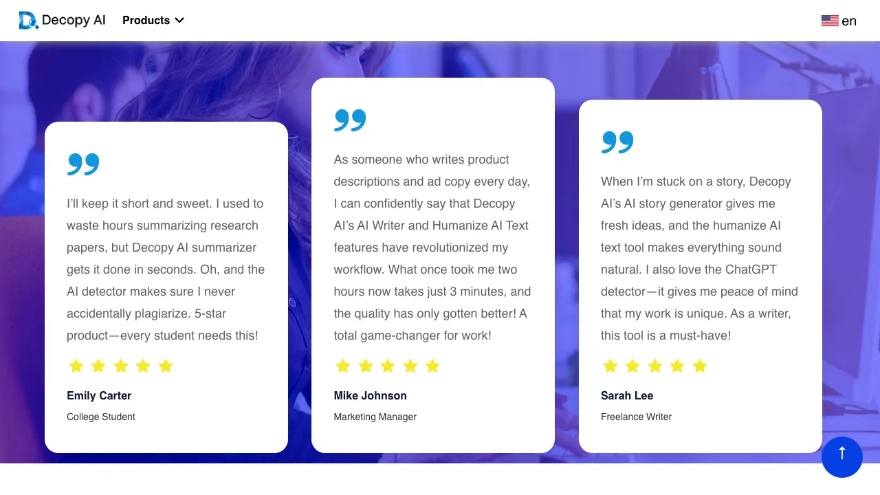 Decopy AI screenshot