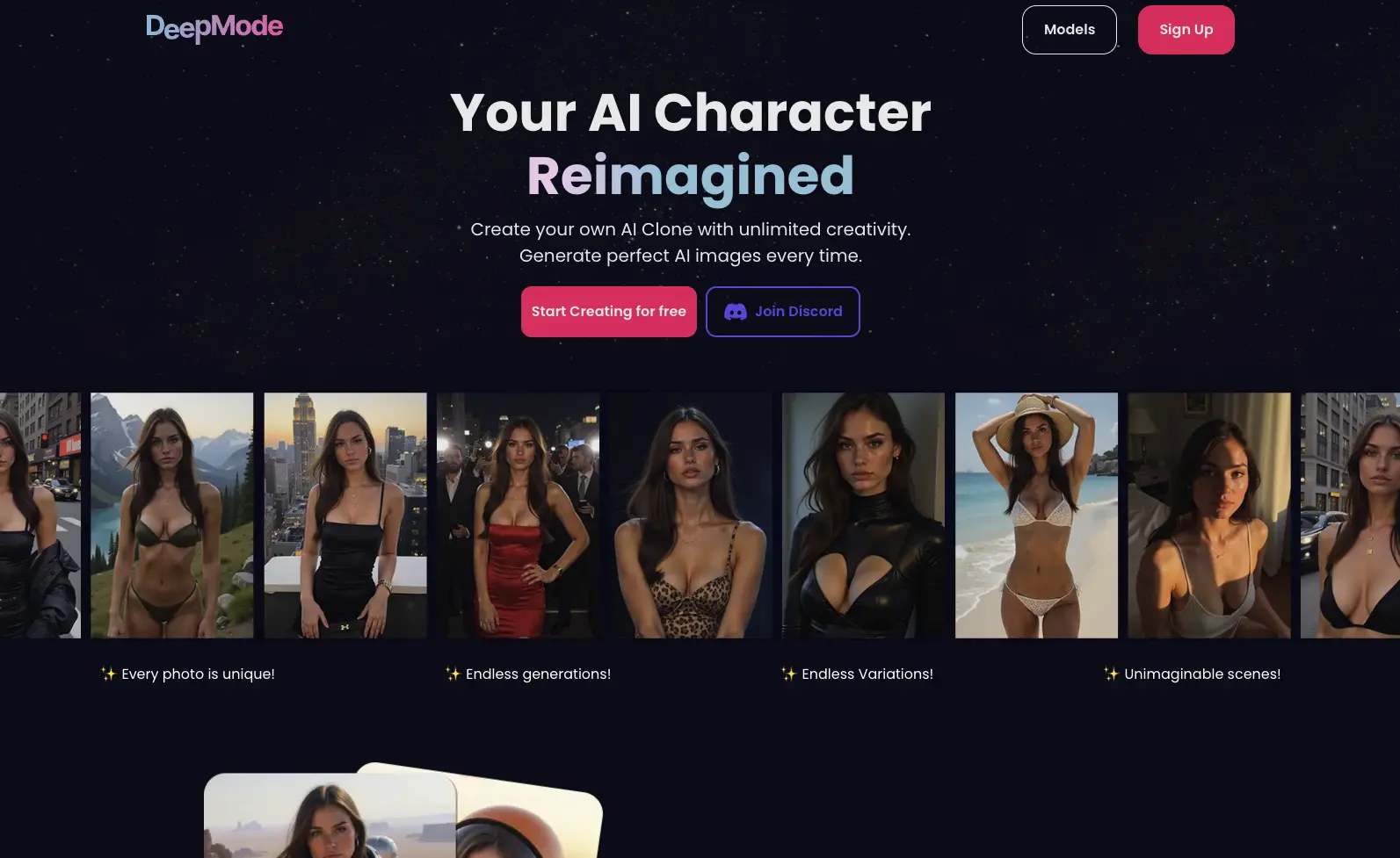 DeepMode censored screenshot