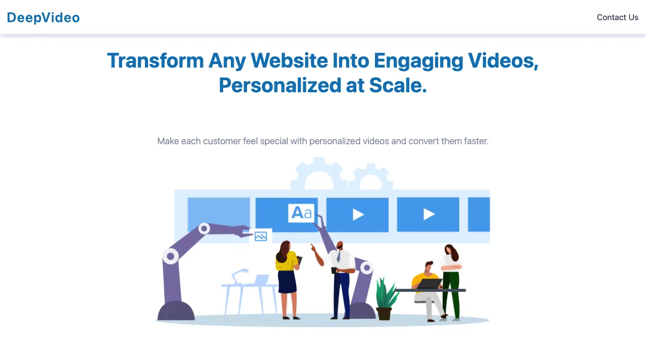 DeepVideo screenshot