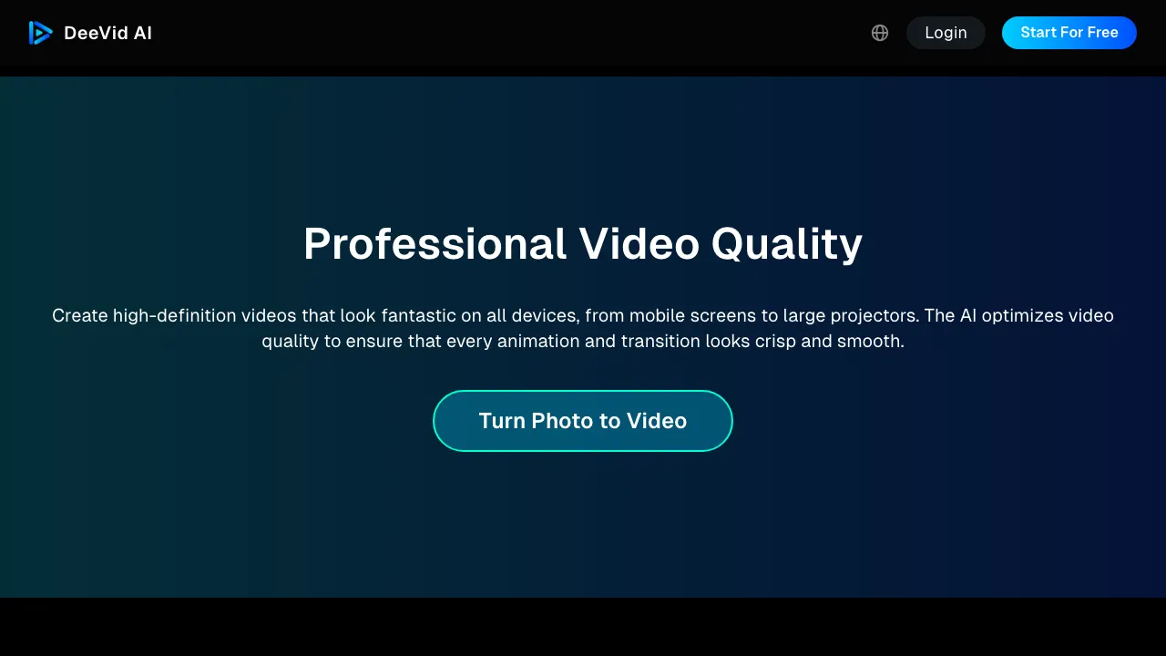 DeeVid AI screenshot