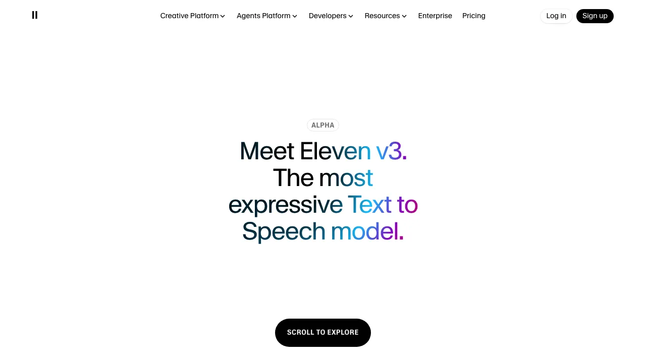 Eleven Labs screenshot