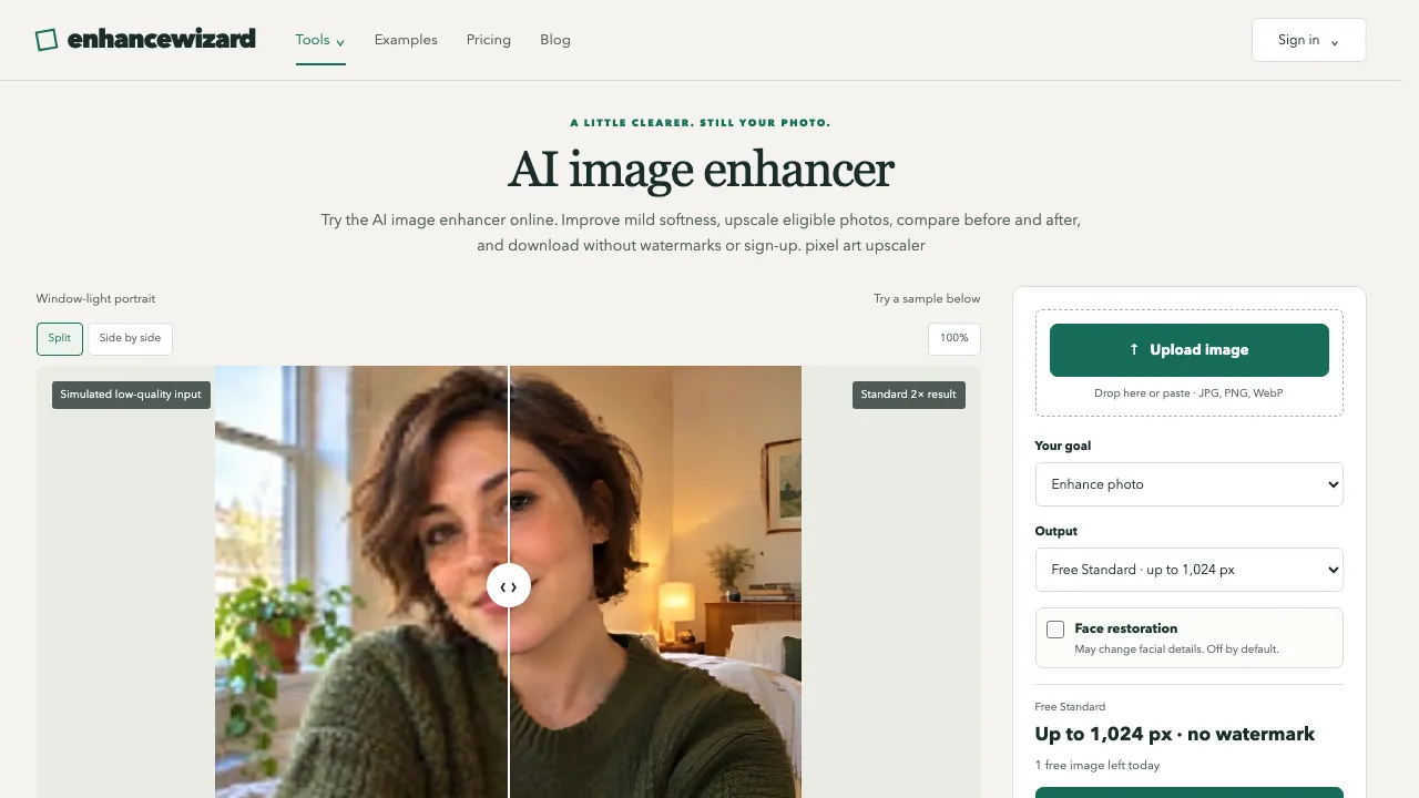 EnhanceWizard screenshot