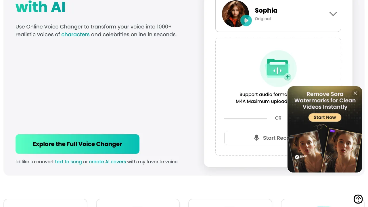 FineVoice screenshot