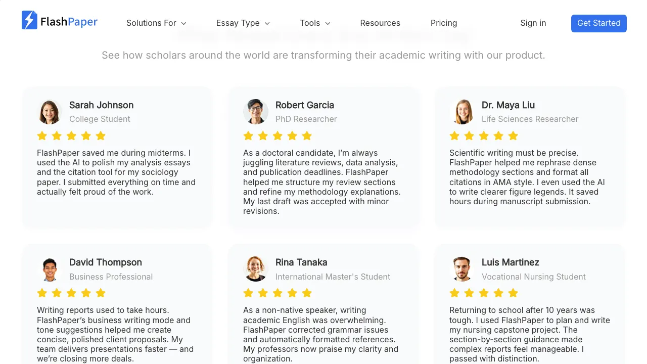 FlashPaper screenshot