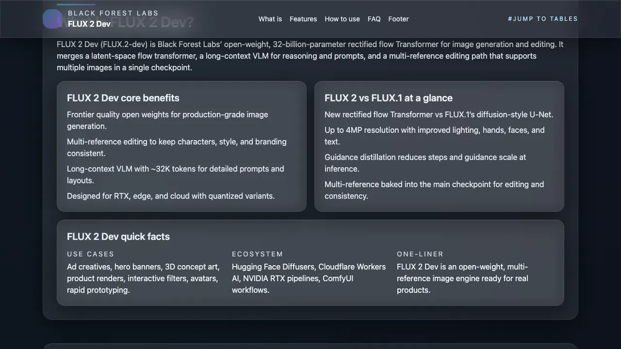 FLUX 2 Dev screenshot