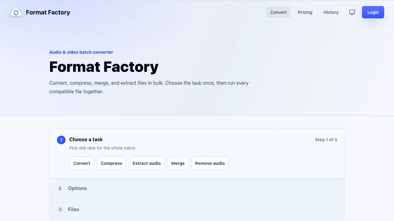 Format Factory screenshot