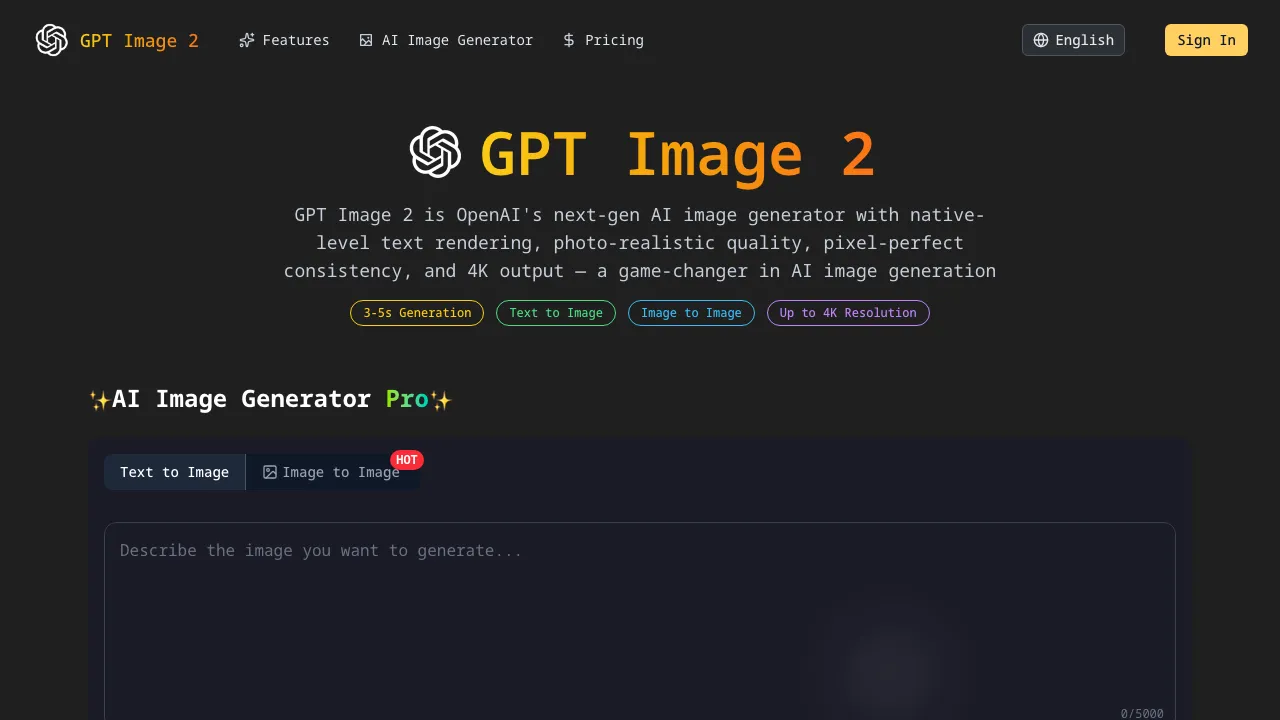 GPT Image 2 screenshot