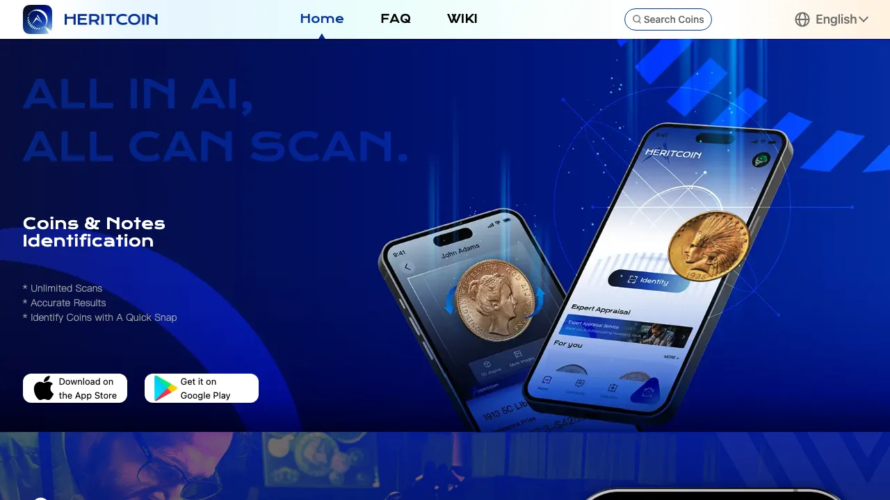 HeritCoin screenshot