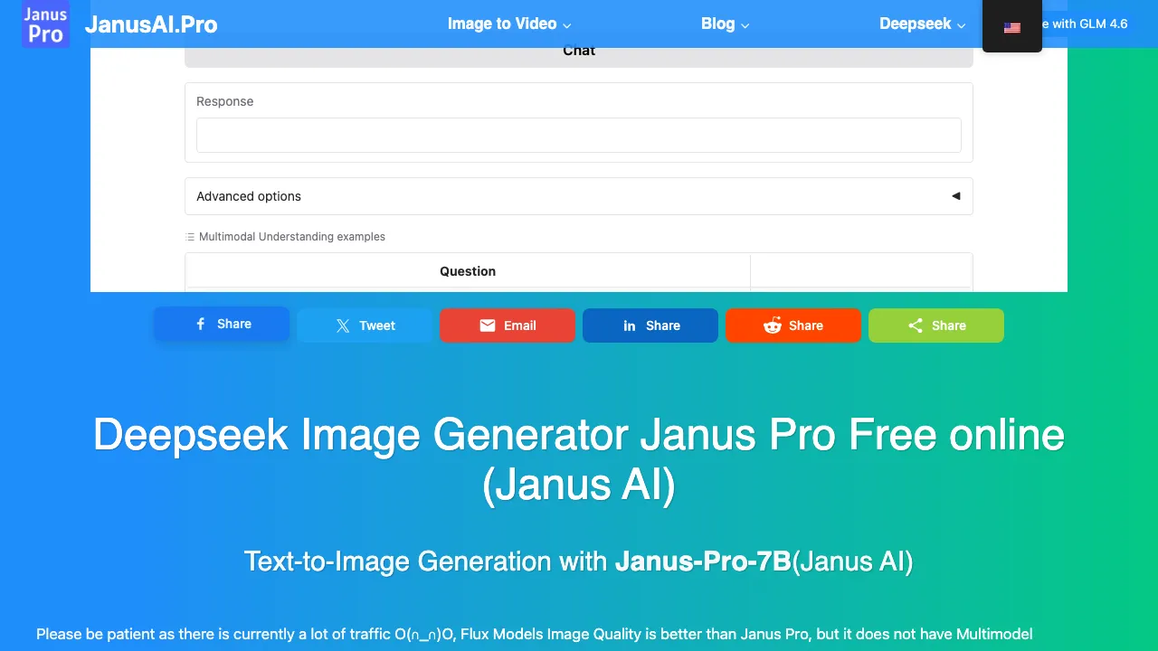 Janus Pro screenshot