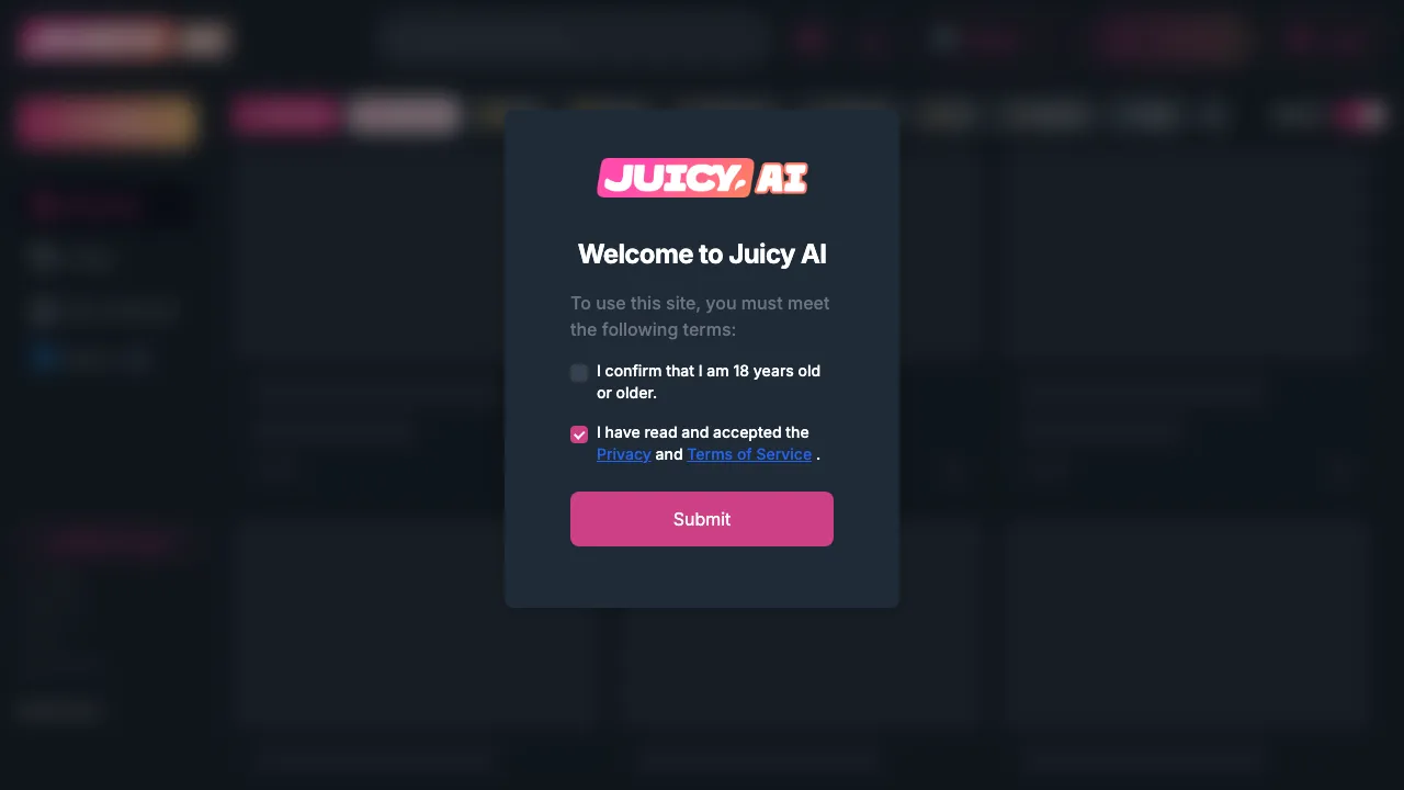 Juicy AI screenshot