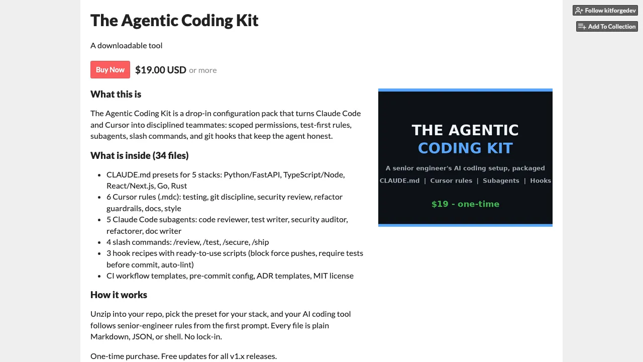 Agentic Coding Kit screenshot