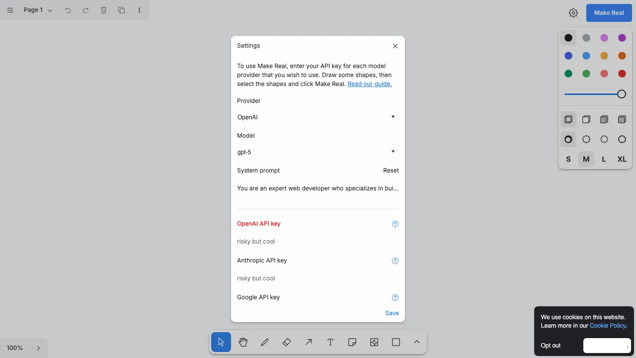 Make Real screenshot