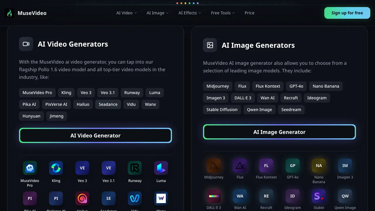 MuseVideo screenshot