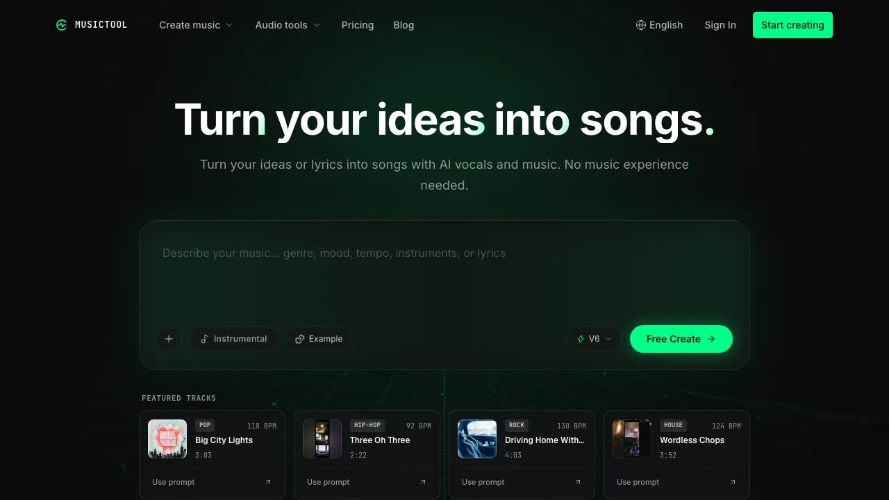 MusicTool screenshot