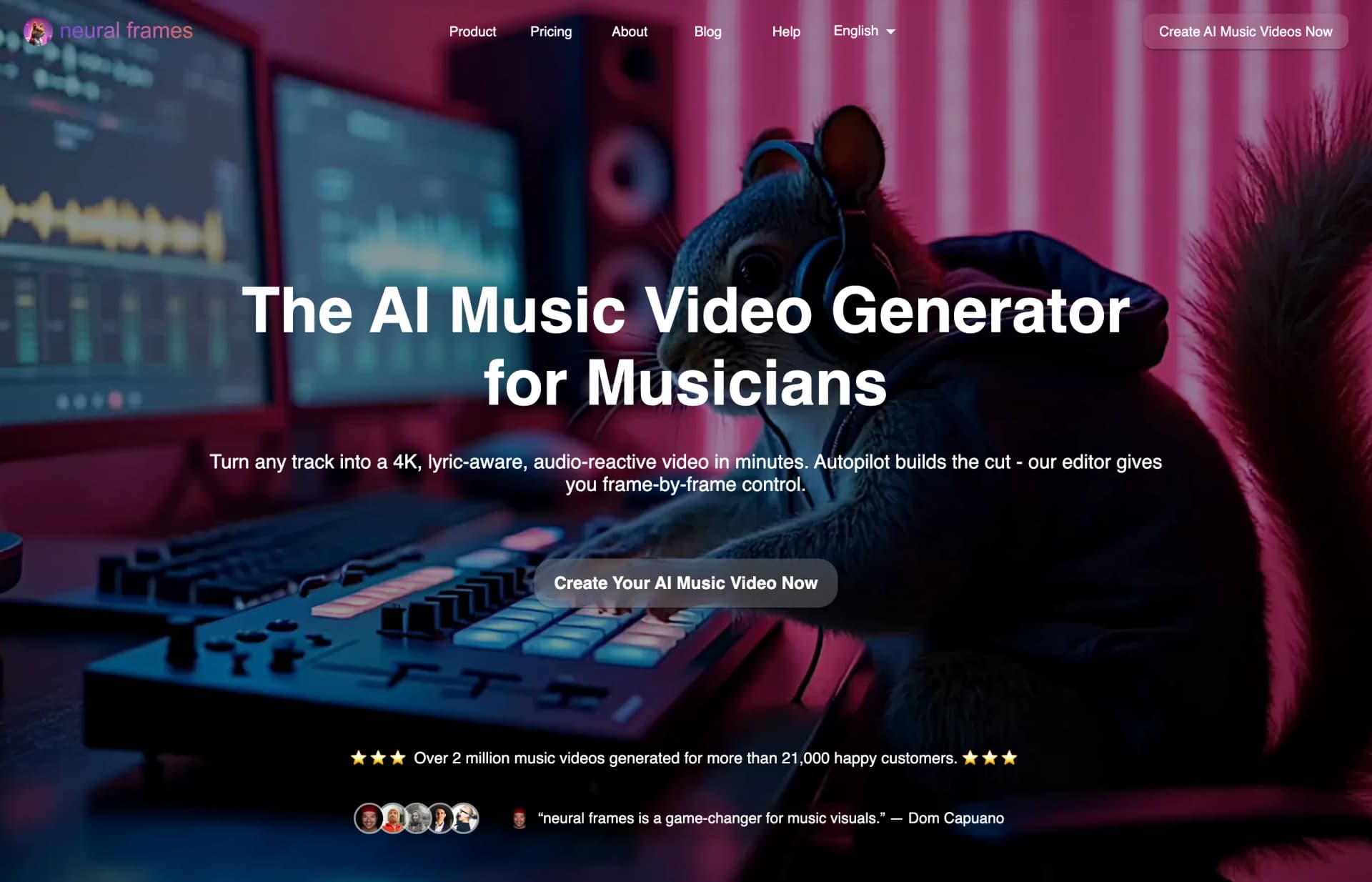 Neural Frames screenshot