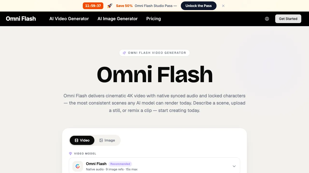 Omni Flash screenshot