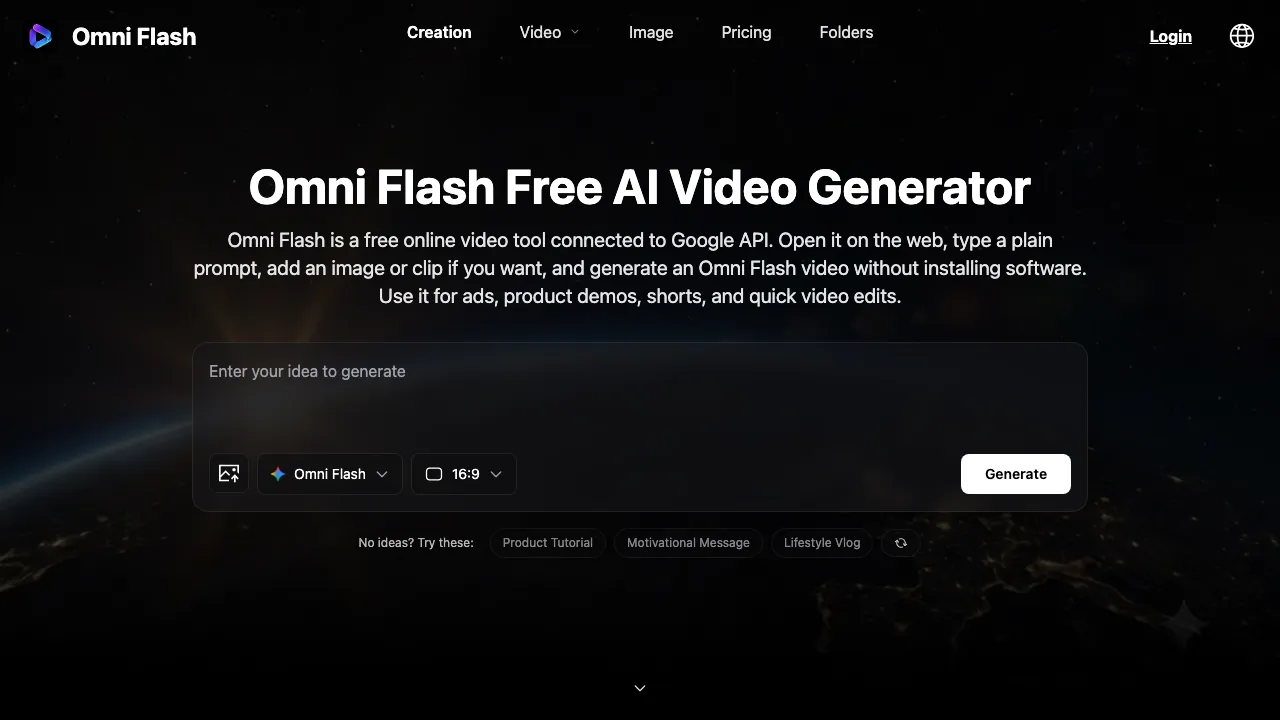 Omni Flash screenshot