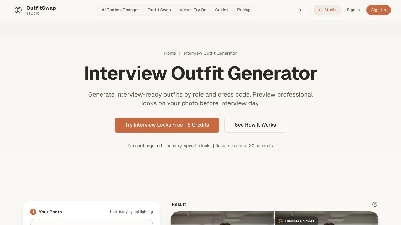 Outfit Swap screenshot
