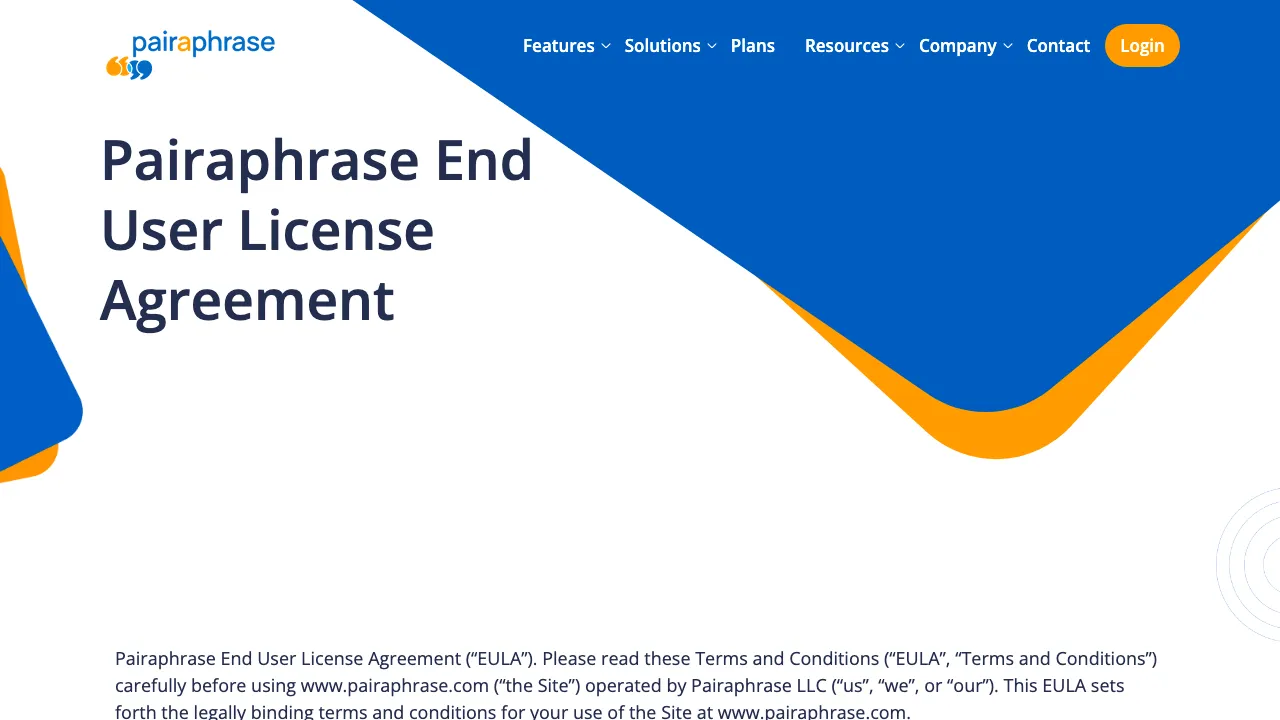 Pairaphrase screenshot