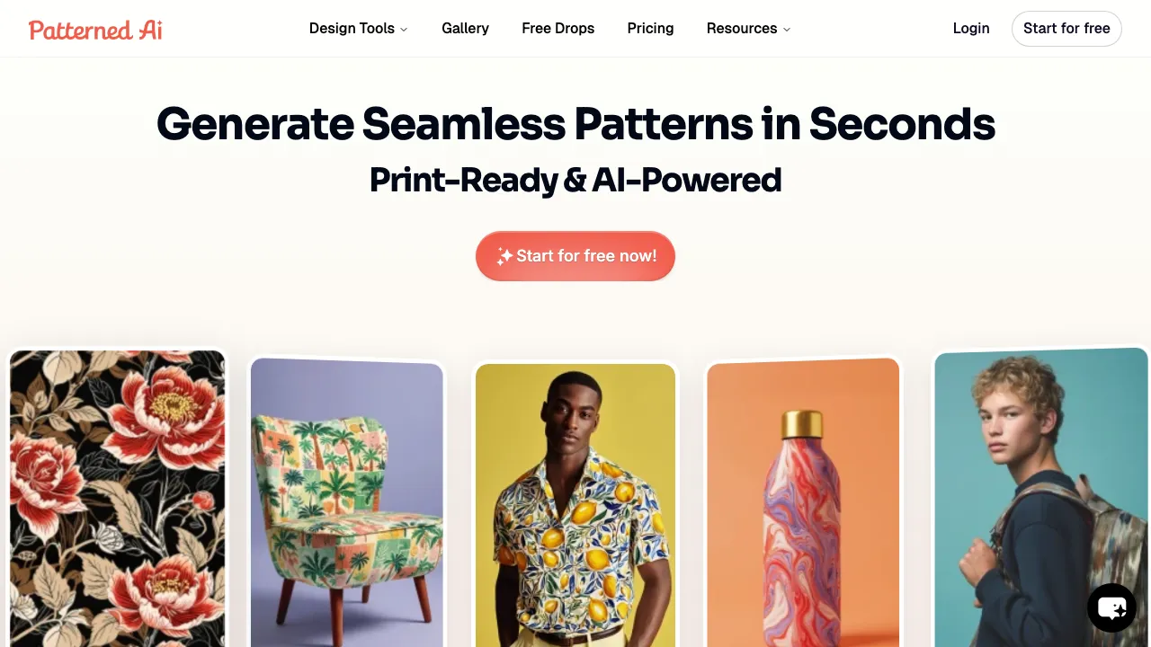 Patterned screenshot