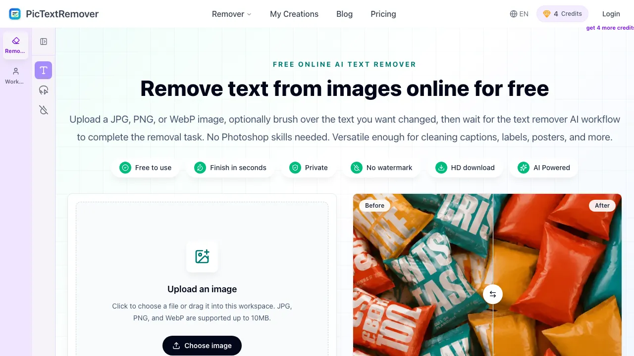 PicTextRemover screenshot