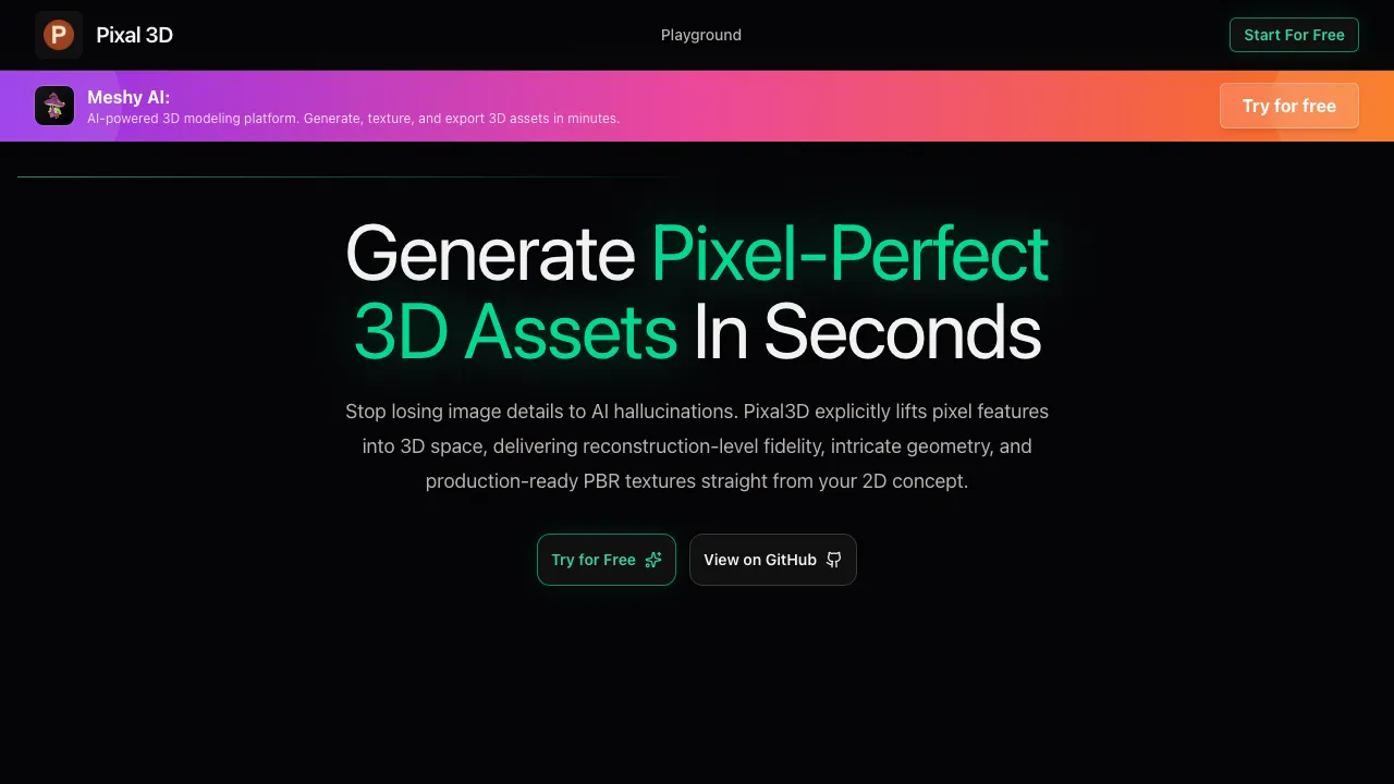 Pixal 3D screenshot