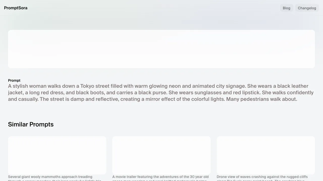 PromptSora screenshot