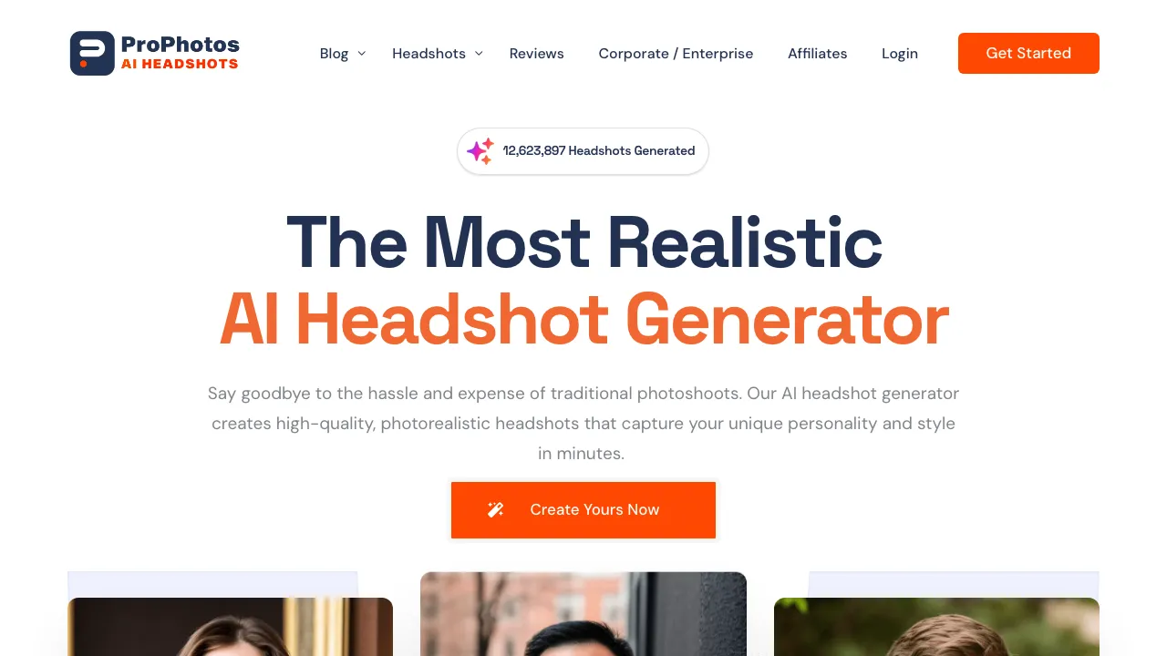 ProPhotos AI screenshot