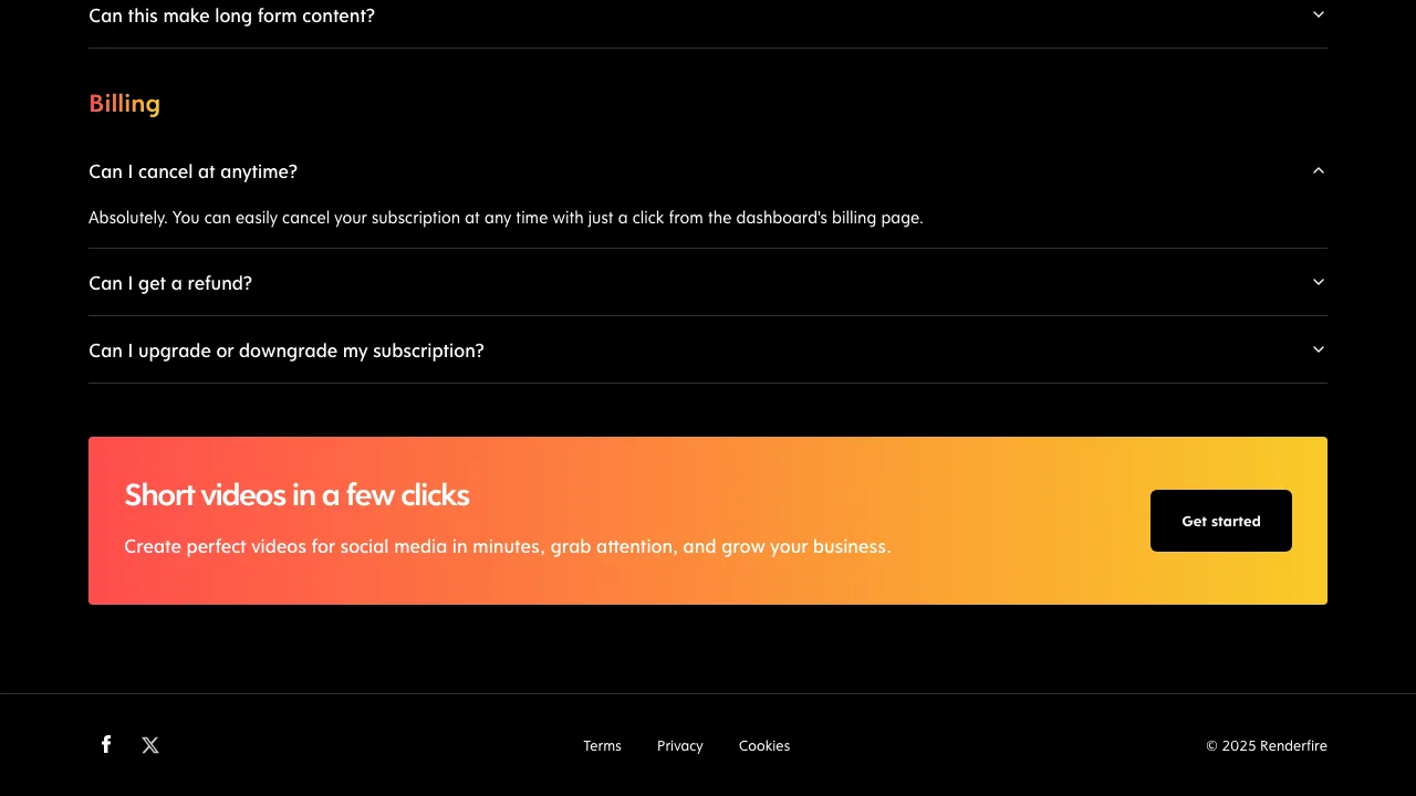 Renderfire screenshot