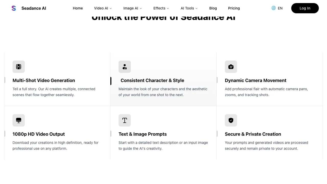 Seadance AI screenshot